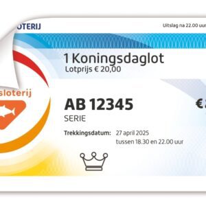 Heel Koningsdaglot XL 27 april